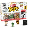 Image de Funko Bitty Pop! Toy Story - Woody 4PK - Woody, Rex, Slinky Dog et Une Mini-Figurine Mystère en Surprise - 2.2 Cm Collectionnable - Étagère Empilable Incluse - Idée de Cadeau Fans