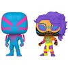 Image de Pop! Across The Spider-Verse - Spider-Man 2099 & India Blacklight 2 Pack