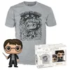 Image de Pop! & Tee: Harry Potter - Flocked - Small - (S) | Goodies Officiels Films - Figurine Vinyle à Collectionner - Idée Cadeau Anniversaire pour Fans et Collectionneurs