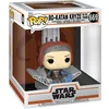 Image de Funko Pop! Deluxe: Star Wars: The Mandalorian S9 - Bo-Katan - Bo Katan with Throne, 10-inch - Figurine en Vinyle à Collectionner - Idée de Cadeau - Produits Officiels - TV Fans