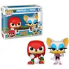 Image de Funko Pop ! Games : Sonic - Knuckles and Rouge 2pk (Exc), Figurine en Vinyle à Collectionner - 77477