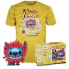 Image de Funko Pop! & Tee: Stitch Costume - Simba - L - T-Shirt - Vêtements avec Une Figurine en Vinyle à Collectionner - Idée de Cadeau - Jouets et Top à Manches Courtes pour Les Adultes Les Hommes
