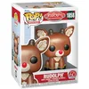 Image de Funko Pop! Movies: Rudolph W2 - Rudolph Sitting - Rudolph The Red-Nosed Reindeer - Figurine en Vinyle à Collectionner - Idée de Cadeau - Produits Officiels - Jouets pour Les Enfants et Adultes