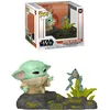 Image de Funko Pop! Deluxe: The Mandalorian - Grogu (The Child, Baby Yoda) with Frog  - Figurine en Vinyle à Collectionner - Idée de Cadeau - Produits Officiels - Jouets pour Les Enfants et Adultes