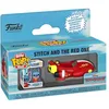 Image de Funko Lilo & Stitch Stitch & Son Vaisseau Rouge (Bitty Pop! Ride) Pop! Indifférent Pop! Standard