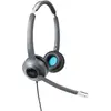 Image de Cisco Casque 522, Casque Filaire Supra-auriculaire 3,5 mm avec Deux écouteurs, Adaptateur USB-A, Finition Anthracite, Garantie limitée de 2 Ans (CP-HS-W-522-USB=)