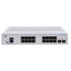 Image de Cisco Business 250 Series CBS250-16T-2G - Commutateur - C3 - intelligent - 16 x 10/100/1000 + 2 x Gigabit SFP - Montable sur rack en occasion ou reconditionné