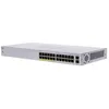 Image de Cisco Business 110 Series 110-24PP - Commutateur - non géré - 12 x 10/100/1000 (PoE) + 12 x 10/100/1000 + 2 x SFP Gigabit combiné - Montable sur rack, de bureau, fixation murale - PoE (100 W) en occasion ou reconditionné