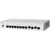 Image de Commutateur administrable Cisco Business CBS350-8S-E-2G | 8 ports SFP 1G | Ports combinés 2 x 1G | Garantie matérielle limitée à vie (CBS350-8S-E-2G-EU)