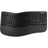Image de Microsoft Ergonomic Keyboard - Clavier filaire USB pour PC & ordinateurs portables - Ergonomique avec repose-poignets intégré - Clavier Français AZERTY - Noir (LXM-00005)
