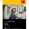 Image de KODAK Picture Paper - Papier Photo Brillant, Pack de 50 Feuilles, Format A4 (21x29,7cm), 230g/m², Idéal pour Impressions Jet d'Encre, Couleurs Éclatantes et Contraste Élevé, Finition Haute Qualité